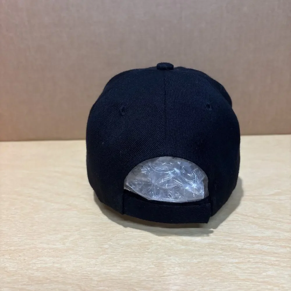 Starbucks Black Baseball Cap Vintage Offset Logo New old Stock Uniform Costume